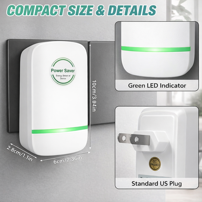 EcoeFlow - Energy Saver Plug-In Power Box 90–250V Input Range