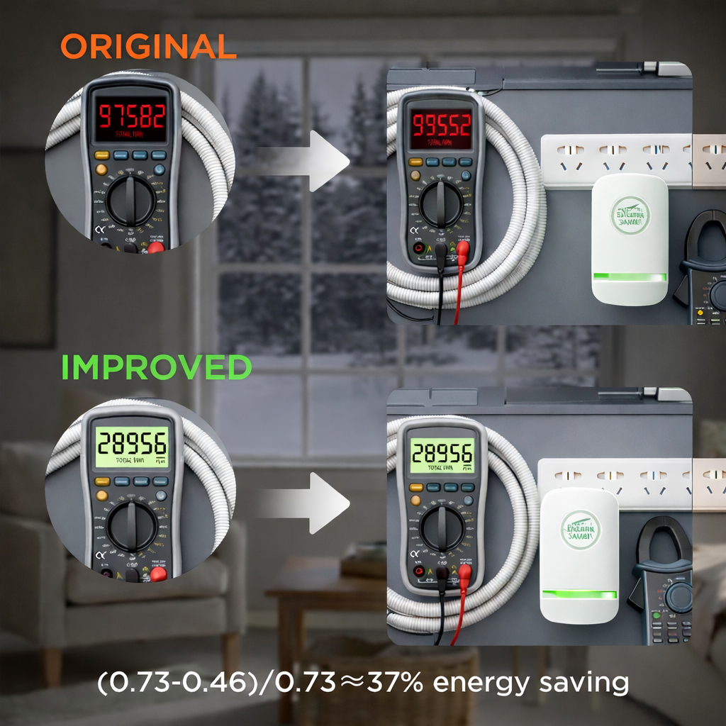 EcoeFlow - Energy Saver Plug-In Power Box 90–250V Input Range