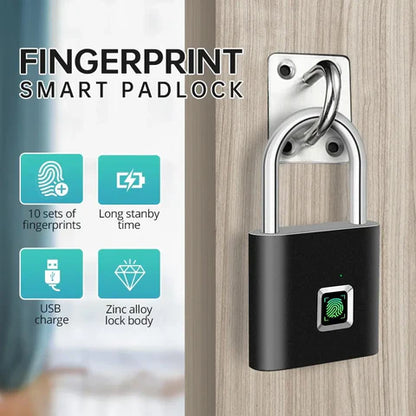 Heavy-Duty Fingerprint Travel Lock