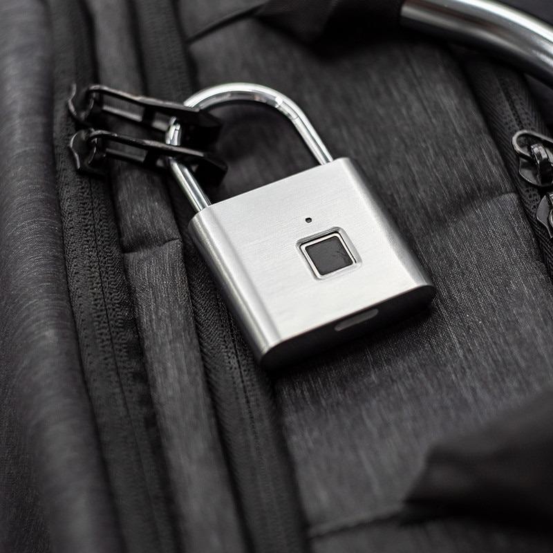 Heavy-Duty Fingerprint Travel Lock